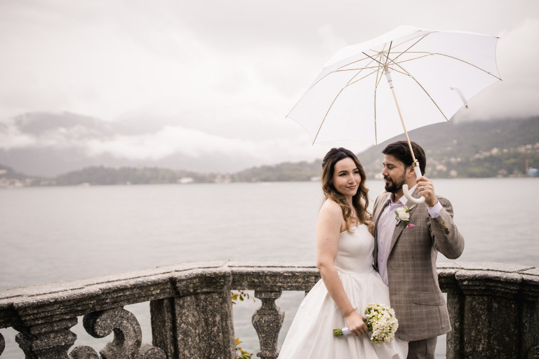Elopement Civil à Beira do Lago di Como: G&L